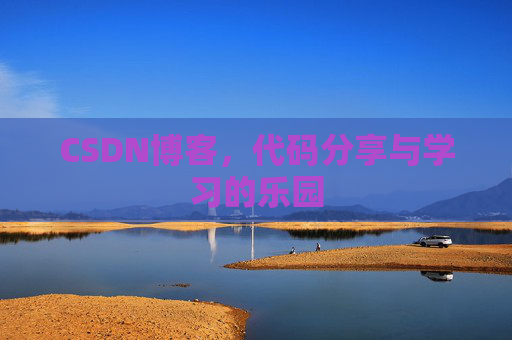 CSDN博客，代码分享与学习的乐园